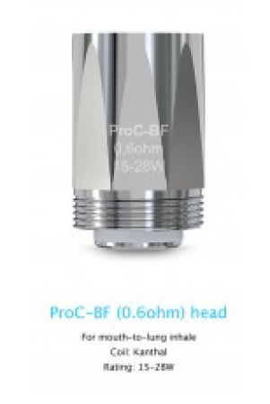 ProC-BF Heads 0,6 Ohm - 5 Stück