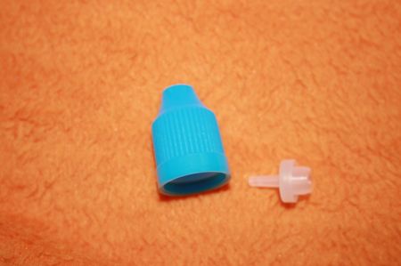 5 x Slimtropfer Slim Tropfaufsatz + Kindersicherer Verschluss Blau (0,20¤/Stck.)