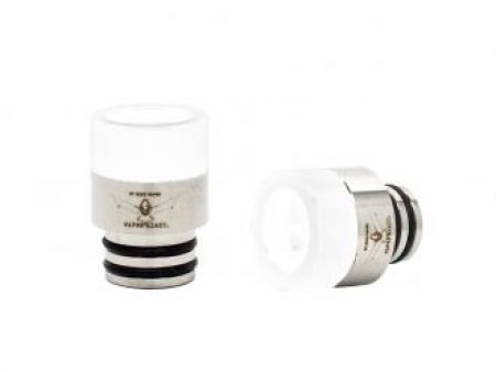 Vapor Giant Delrin Drip Tip V2.5 - S weiss