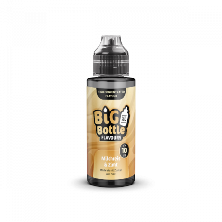 Big Bottle Flavours 10ml Longfill 120ml - Milchreis & Zimt