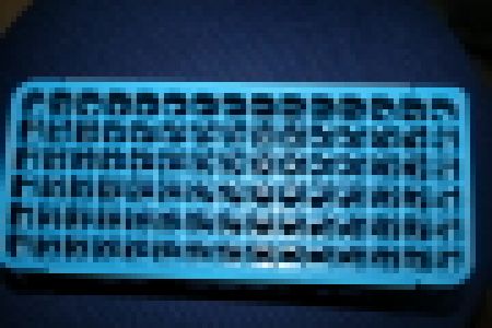Ständer für 90 Stück Reaktionsgefäße 5 ml blau 13 x 13,5 mm