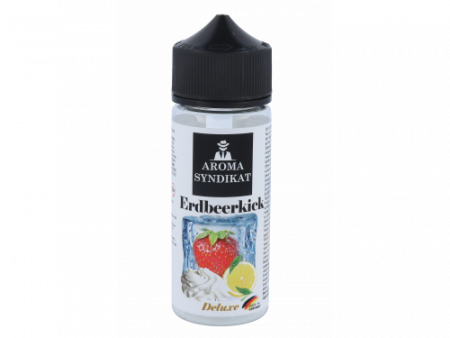 Aroma Syndikat Erdbeerkick 10ml für 120ml - Erdbeer mit Zitronenspritzer und etwas Kühle