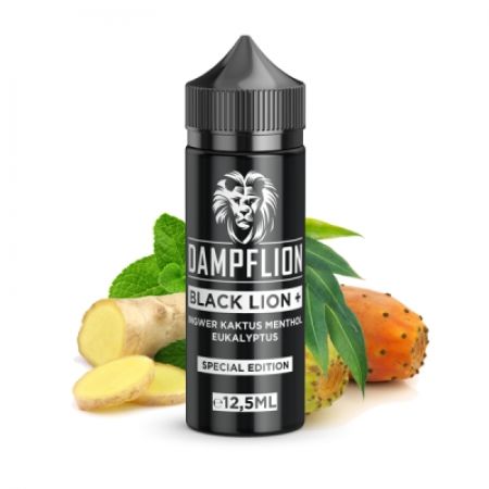 Dampflion Aroma Black Lion Plus Aroma 10ml in 120ml Flasche - Ingwer Kaktus Methol Eukalytus