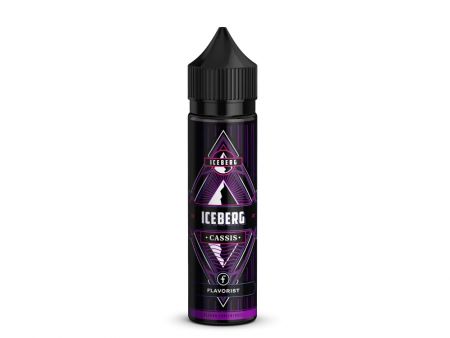 Iceberg Cassis Flavorist Aroma 10ml Longfill für 60ml - Eisbonbon mit schwarzen Johannisbeeren