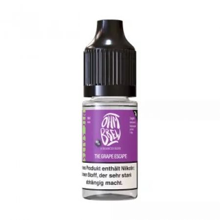 Ohm Brew The Grape Escape Nikotinsalt Liquid 3mg 10ml - Brombeere & Traube