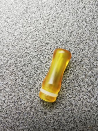 1 Kunststoff Drip Tip 510 gelb
