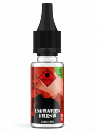 BangJuice Infrared Fresh 10ml Liquid 2,5mg/ml Nikotin - rote Beeren mit Kühle MHD 8/23