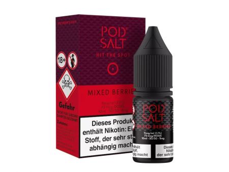 Pod Salt Core 10ml - Mixed Berries - Nikotinsalz Liquid 11mg/ml - Beeren Mix