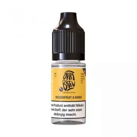 Ohm Brew Passionsfrucht & Mango Nikotinsalt Liquid 6mg 10ml - ein Klassiker