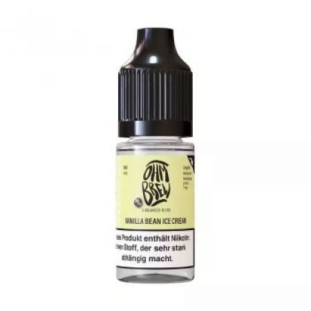 Ohm Brew Vanilla Bean Ice Cream Nikotinsalt Liquid 6mg 10ml - Vanille Eiscreme
