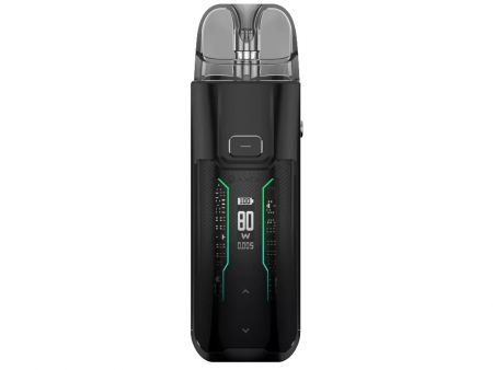 Vaporesso Luxe XR MAX E-Zigarette schwarz mit Applikation - 80 Watt
