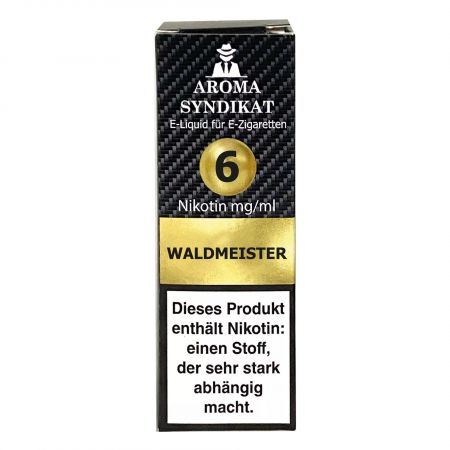 Aroma Syndikat Waldmeister Liquid 10ml 6mg/ml Nikotin
