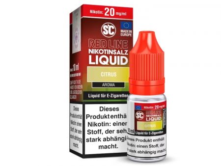 SC Red Line Nikotinsalz Liquid Citrus 20mg/ml Nikotin - Zitrone