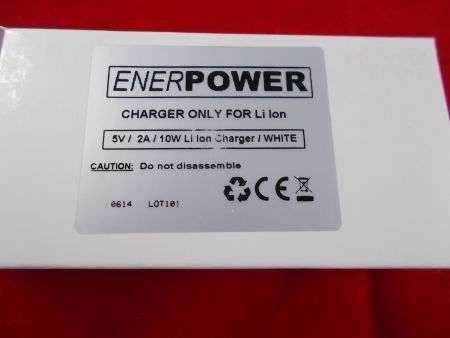 Enerpower EP-10W-B Akku Netzteil Ladegerät Netzstecker (5V) mit USB-Ausgang