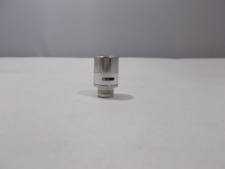 Nebenluft Drip Tip Alu / Edelstahl / black