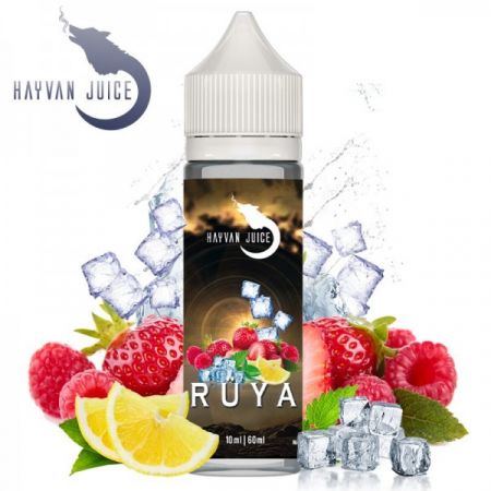 Hayvan Juice Rüya Aroma 10ml Longfill Longfill 60ml - Zitrone, Erdbeere, Himbeere, Kühle