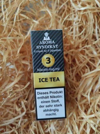 Aroma Syndikat Ice Tea Liquid 10ml 3mg/ml Nikotin - Eistee