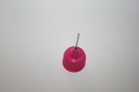 5 x Nadelcap Ersatzcap incl. Verschluß / Anhänger pink lang (0,40 ¤/St.)