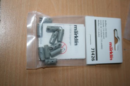 71426 Märklin Muffen 10 Stück grau