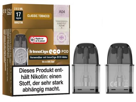 IC Eco Pod Classic Tobacco 17mg - 2 Stück