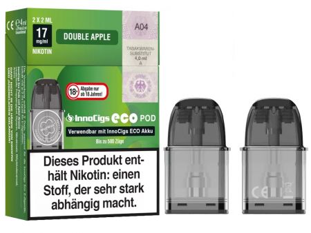 IC Eco Pod Double Apple 17mg - 2 Stück - Doppel-Apfel