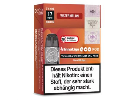 IC Eco Pod Watermelon 17mg - 2 Stück - Wassermelone