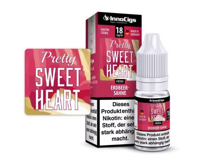 Innocigs Sweet Heart 10ml Liquid 3mg/ml - Erdbeer cremig