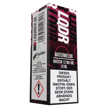Liquider - Watermelon E-Zigaretten Liquid 12 mg/ml - Wassermelone