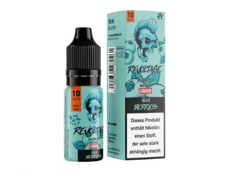 Revoltage - Aqua Berries Hybrid Nikotinsalz Liquid 20mg/ml - Beeren mit Frische