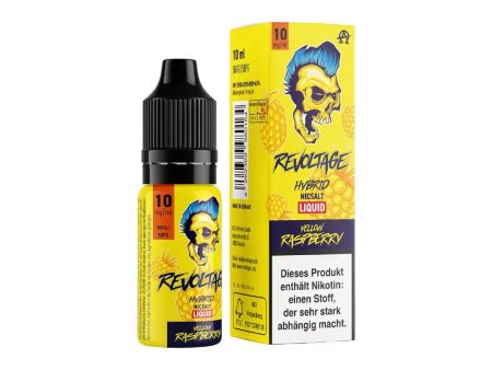 REVOLTAGE - AROMA YELLOW RASPBERRY Nikotinsalz Liquid 10mg/ml - Himbeere mit Frische