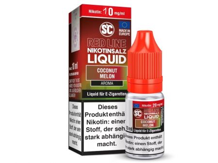 SC Red Line Nikotinsalz Liquid Coconut Melon 10mg/ml Nikotin - Kokosnuss Melone
