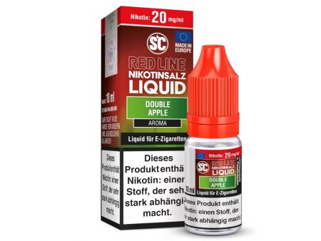 SC Red Line Nikotinsalz Liquid Double Apple 20mg/ml Nikotin - Doppelapfel