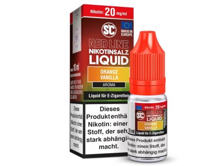 SC Red Line Nikotinsalz Liquid Orange Vanille 20mg/ml Nikotin