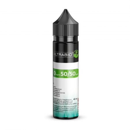 Ultrabio - 40ml in 60ml Flasche Base 50PG/50VG