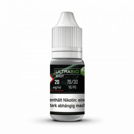 Ultrabio 10ml Shot 70VG/30PG 20mg/ml Nikotin