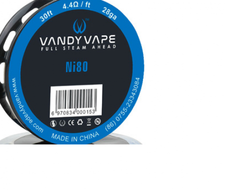 Vandyvape Ni80 3 Meter Superfine MTL Fused Clapton 30GAx2/38GA (0,25mmx2/0,1)