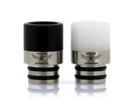 Vapor Giant Delrin Drip Tip 11 mm schwarz oder weiss