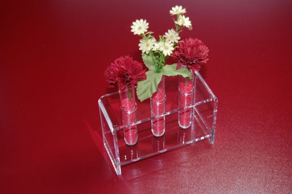 Plexi Acryl Ständer für Reagenzgefäße