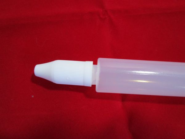 1 Stück PE Flaschen lang / dünn (Stiftflasche) 30ml Tropfer und Kisi (Stiftflasche "Unicorn")