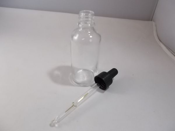 120ml Klarglas Pipettenflasche mit Pipette