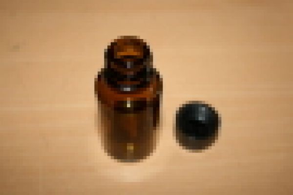 20 Stück Glasflasche Braunglasflasche mit Schraubverschluß 15 ml Apothekerflasche
