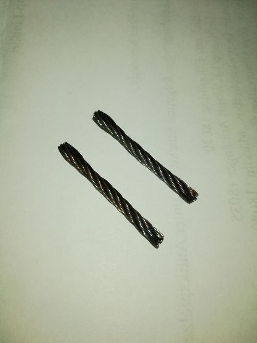 2 x Edelstahldochte