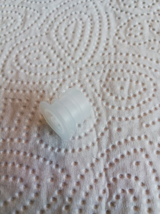 Baxa Male Luer Press in Flaschen Adapter natur 12 - 15 mm