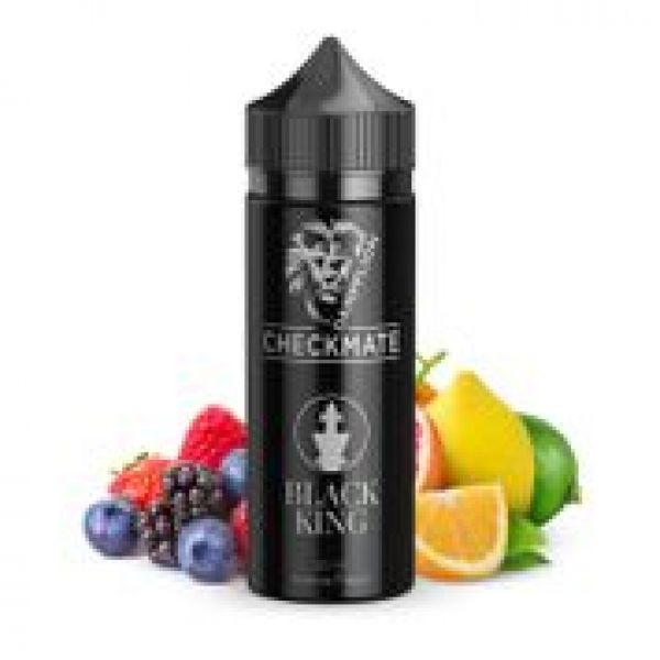Dampflion Aroma Black King Aroma 10ml in 120ml Flasche - Beerenmix mit Zitrone