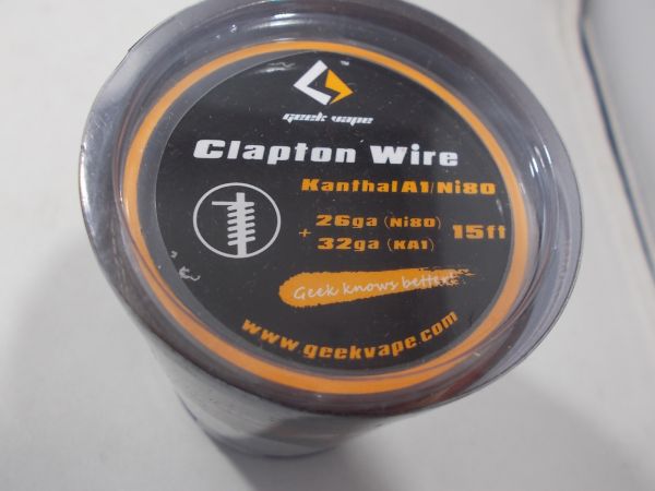 Geekvape 5 m Clapton Coil 0,4 Ni80 / 0,20 (26/32ga) KTH-A1