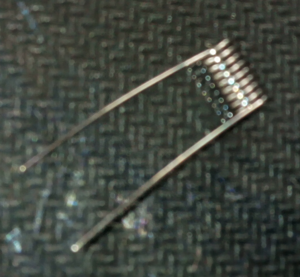 4 Stück SS316 Wicklungen 26GA 0,4 mm ca. 0,6 Ohm