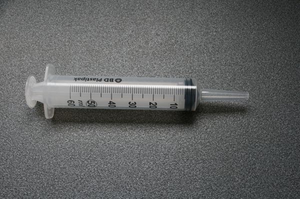 50 / 60 ml Einwegspritze 3 teilig BD Plastipak