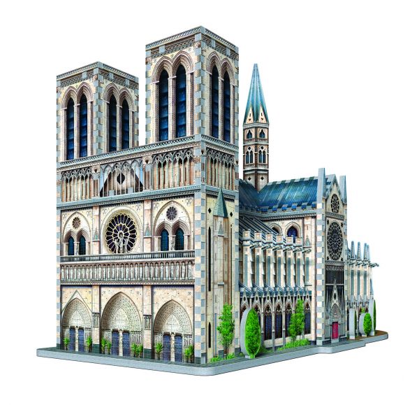 Notre-Dame de Paris 3D Puzzle 830 Teile Wrebbit ab 14 Jahre