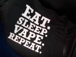 Dampfer Shirt Eat Sleep Vape Repeat XL
